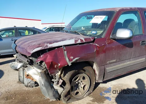 2002 Chevrolet Silverado 1500 Ls from USA, damaged, VIN 2GCEC19V621139042